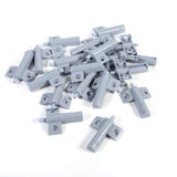 10PCS Gray White Kitchen Cabinet Door Stop Drawer Soft Quiet Close Closer Damper Buffers For Furniture Hardware