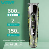 VGR 5in1 electric grooming kit professional hair trimmer beard clipper for men body facial hair cutting machine haircut tool