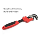 High Quality Pipe Wrench Heavy Duty Plumbing Wrench for Gas Tank Repair Household Plumbing Vehicle Maintenance Durable