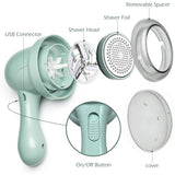 Fabric Shaver, Rechargeable, with Extra Stainless Steel Blade, Portable Lint Remover Jacket for Clothes and Sweaters