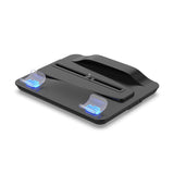 Cooling Fan For PS5 Vertical Stand Base For PS5 Dual Controller Gamepad Console Charging Station Cooler Fan Earphone Holder