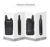 Zastone X6 UHF Walkie Talkie Radio 400-470MHZ Portable Radio Handheld Comunicador Mini Walkie Two Way Radio Ham