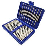 50Pcs 75mm Long Screwdriver Bits Set Bit Holder Various Shapes Electric Screwdriver Drill Bits Kit With Storage Box