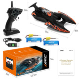 JJRC S6 RC Boat 2.4G Remote Control Speed mini Boat Dual Motors 10km/h 20 min Using time RC Ship Speedboat Electric Toy VS H128