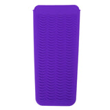 Silicone Heat Resistant Travel Mat Pouch For Curling Iron Hair Straightener Multi-function Non-slip Flat Iron Hair Styling Acc