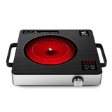 Electrical magnetic Waterproof induction cooker intelligent hot pot stove with timer ceramic induction household cooktop EU