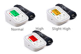 Automatic Digital Blood Pressure Monitor Upper Arm LCD Blood Pressure Monitors with English voice Home BP Heart Rate Pulse Meter