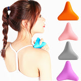 Silicon Massage Cone Solid Ball Psoas Muscle Release Thoracic Spine Back Neck Scapula Foot Yoga Triangular Relax Apparatus