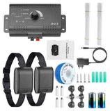 Pet Dog Electric Fence Safety Training Electric shock Sound Waterproof Dogs Collar Dog Supplies Dog Fence Containment System