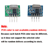 433 Mhz Superheterodyne RF Receiver and Transmitter Module 433Mhz Remote controls For Arduino uno Wireless module Diy Kits