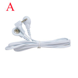 1Pair Magic Pulse Conductive Massage Gloves With Cable For Tens Health Care Machines Electric Acupuncture Physiotherapy Massager
