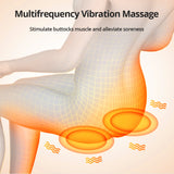 Electric Heating Full Body Massage Mat For Neck Waist Back Pain Relief Office Chair Cervical Kneading Vibrator Massager Pad Seat
