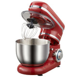 1200W 4L Stainless Stainless Steel Bowl 6-speed Kitchen Food Stand Mixer Cream Egg Whisk Whip Dough Kneading Mixer Blender