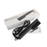 2 -IN-1 Hair Curler Straightener Brush Anti-Scald Heating Styling Comb Negative Ion Hair Smooth Straightening Curling Brush