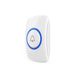 Wireless Doorbell Home Smart Music Plug-in Doorbell Elderly Pager With Battery F51 Single Button With Battery Welcome Friend