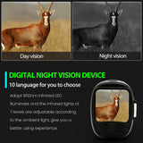 Monocular Night Vision Camera for Hunting 5X Digital Zoom Infrared Day and Night Telescope Outdoor Animal Surveillance Cam