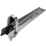 Bow Roller Sliver Yacht Accessories Universal Stand Durable Easy Install Stainless Steel Fixed Marine Boat Sturdy