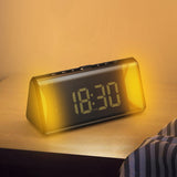 Wifi Alarm Clock Digital Smart Alarm Clock USB Alarm Clocks For Bedrooms Work Dimmable Alarm Clock With Night Light