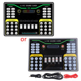 Dual Mobile Phone Live Broadcast External Sound Card Cellphone Webcast Personal Entertainment Voice Changer