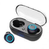 Y50 TWS Bluetooth 5.0 Earphones 450MA Charging Box Wireless  Handsfree Earphones Sports Waterproof Earbuds Headsets With Mic