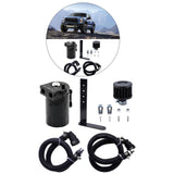 Oil Catch Can Kit 500ml Aluminum Fits for F 150 5.0L 2011-2019 Moulding