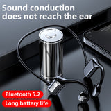BL09 Ergonomical Bone Conduction Headphones Bluetooth-compatible Wireless Sports Earphone  Stereo Hands-free With Microphone