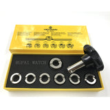 Watch Screw Back Case Cover Opener Remover Wrench Dies Repairer Tool Set for Rlx Watchmaker Open Battery Change Tools
