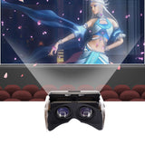 Folding VR Glasses Portable 3D Glasses Digital Smartphone Helmet VR