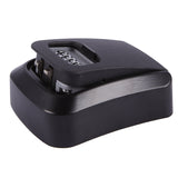 Password Key Lock Box Wall Mounted Zinc Alloy Key Box Weatherproof 4 Digit Combination Key Storage Lock Box