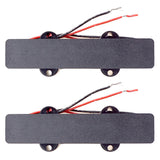 2pcs Black 4 String JB Jazz Bass Pickup Neck&amp;Bridge for Electric Bass Parts