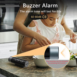 LED Counter Alarm Remind Magnetic Digital Timer Manual Electronic Countdown Timer for Kitchen Cooking Shower Study Stopwatch