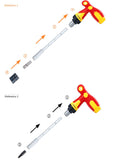 Ratchet T-Shaped Telescopic Multi-Function Screwdriver Set Household  Manual Repair Tool