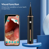 Visual Ultrasonic Dental Scaler Set Electric Tooth Cleaning Machine Tartar Calculus Removal Eliminator with LED Light