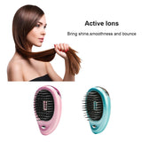 Electric Vibration Anti Hair Loss Magnetic Massage Comb Portable Ion Hair Growth Comb Brush Head Scalp Massage Comb Relaxation