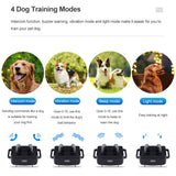 1500m Electric Dog Training Collar Call Function Pet Remote Control Waterproof Rechargeable For All Dogs Shock Vibration Sound