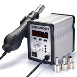 YIHUA 2008D Soldering Station LED Digital Solder Iron Desoldering Station BGA Rework Solder Station Hot Air Gun Welding Station