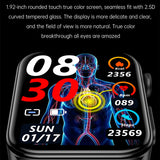 Smart Watch E500 Blood Glucose ECG High End Health Monitoring Blood Pressure Body Temperature Smartwatch Men Fitness Tracker
