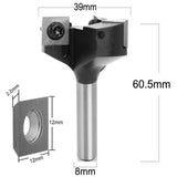 High Hardness Hard Alloy Milling Facer Carbide Insert High Efficiency Facing Cutter Accessory Quick Cutting Tool Set