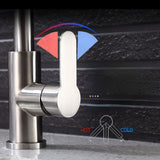 Kitchen Pull-Out Telescopic Cold And Hot Random Pulling Faucet Sink Dishwasher Basin Mixing Valve