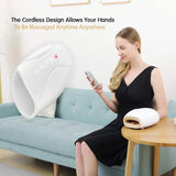 Electric Hand Massager Hot Compress Palms Finger Massage Instrument Device Pain Relief EY669
