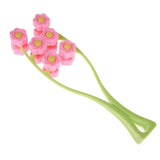 Flower Type Elastic Facial Massager Face-Lift Massage Roller Slimming Face