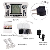 Electric Pulse Massager Tens EMS Muscle Stimulator 12Modes Digital Therapy Machine Massager Pain Relief Tool Health Care Machine
