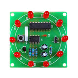 Diy electronic kit set Electronic lucky turntable Water lamp lottery Diy assembly small production competition Welding practice