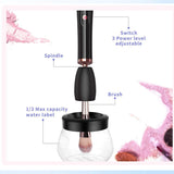 Makeup Brush Cleaner Multi-Function Machine Silicone Fast Washing and Drying Automatic Spinner Tool