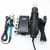 Newest 700w 220/110V Portable BGA Rework Solder Station Hot Air Blower Heat Gun 8858 Better Hand-held hot air gun repair tools