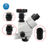 SZM CTV 1/2 1/3 1X Adapter 0.3X 0.5X 1X C mount Lens For Trinocular Stereo Microscope HDMI VGA USB Video Camera Accessories