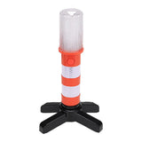 2PC LED Traffic Light Magnetic Flashlight Emergency Baton Car Warning Light Road Security Flashing Strobe Lamp With Storage Case