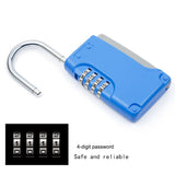New Mini Key Safe Box Hidden Organizer 4-Digital Password Lock House Villa Car Caravan Spare Keys Storage Box Drop Shipping
