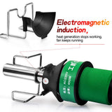 220V Mini Portable Brushless Rework Soldering Station Welding Solder Iron Gun CNC Digital Display Sensor Closed Loop