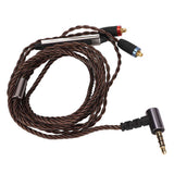 In-ear Monitor Earbuds Stereo HiFi Sound Detachable Cable Noise Isolation Wired Earphone with Microphone for Musicians Singers